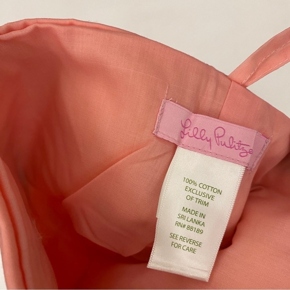 Lilly Pulitzer || Christmas Stocking A Thing Called Love Pink Floral - Picture 5 of 7